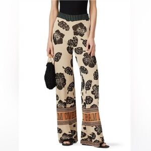 SCOTCH AND SODA Palm Cove Knit Wide Leg Pants
